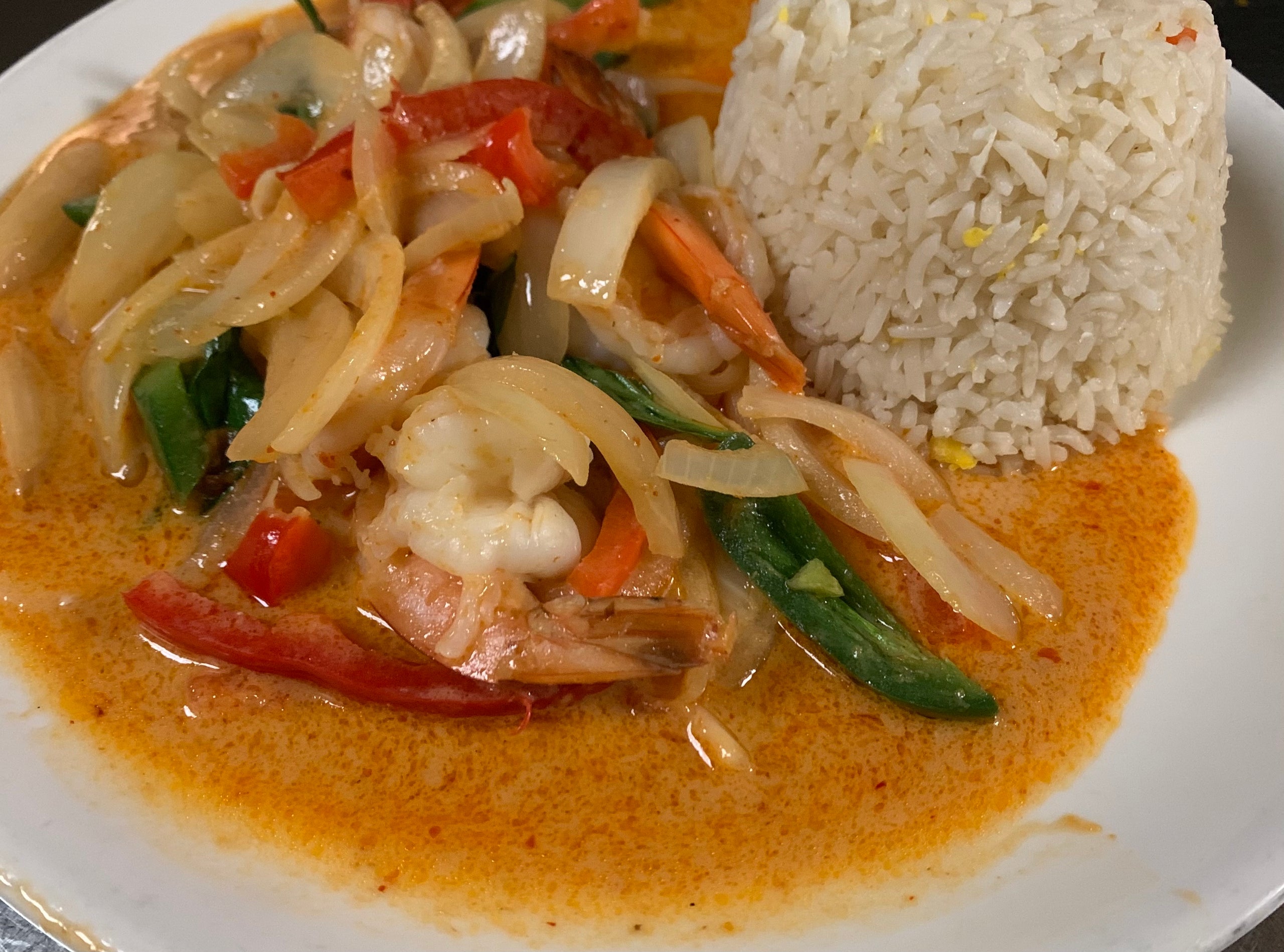 Panang shrimp discount